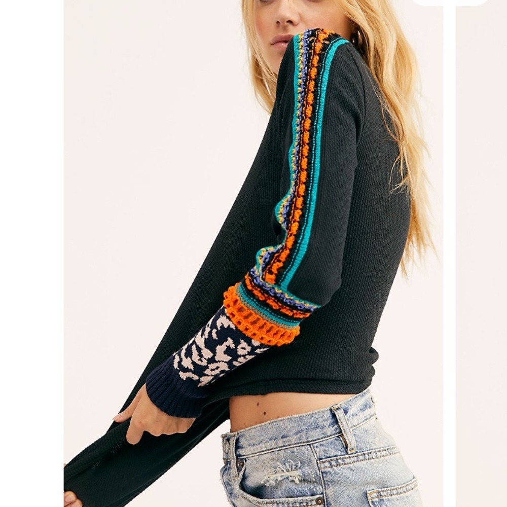 Free People Switch it Up Cuff Top